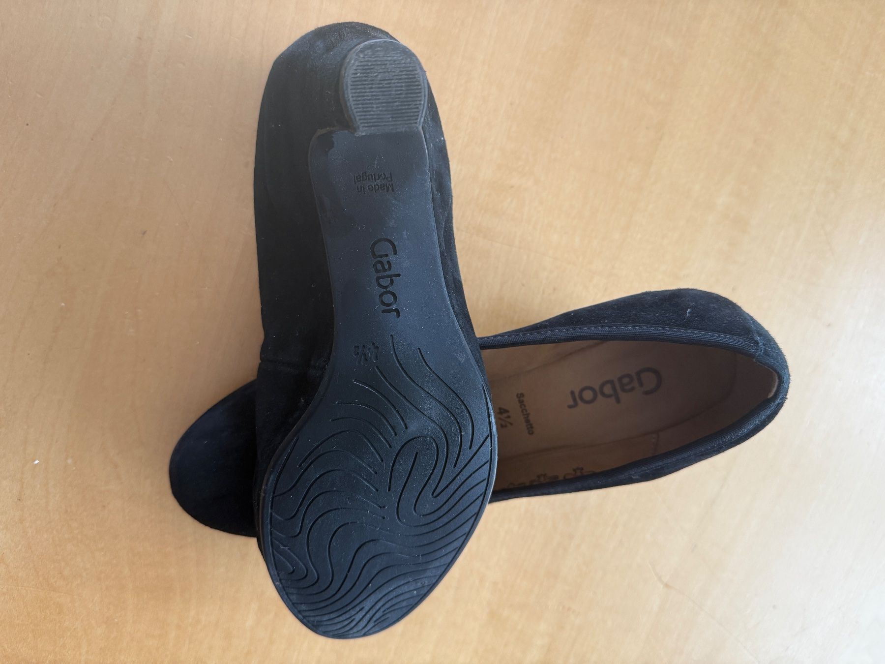 Gabor Scarpe da donna: Gabor Schuh Schwarz Wildleder, Grösse 37.5 – Usato da St. Gallenkappel venduto da Donmarcelo 1