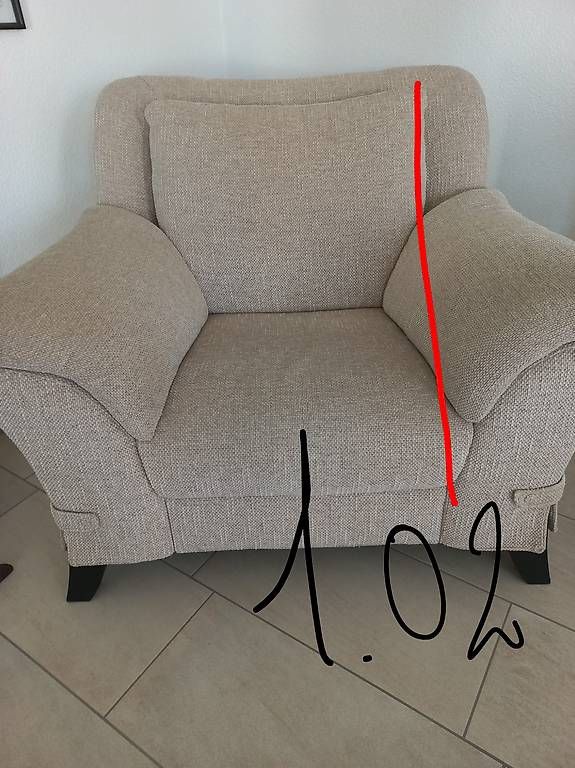 Fauteuils:  Sessel Natuzzi mit Puff – D'occasion à Niederhasli par log_5ffv 3