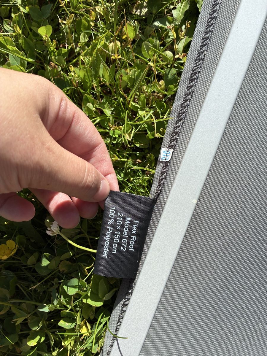 Glatz Ombrelloni: Sonnenschirm Suncomfort Flex Roof – Usato da Saland venduto da Francyherrera 2