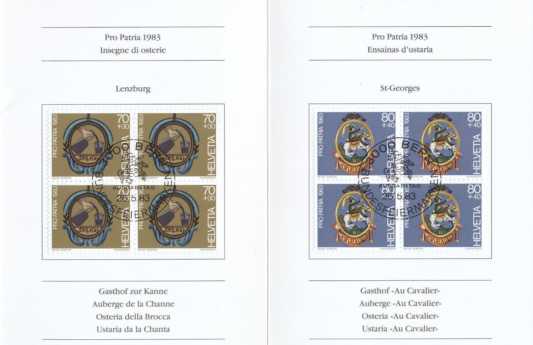 Tutti i francobolli: Lot 5 diverse Belege 1966-93 – Usato da Nesslau venduto da zueri6 5