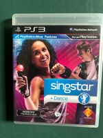 PS3 Singstar + Dance Blu-ray Spiel guter Zustand
