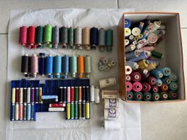 Nähgarn Amann MEZ Güterman Baumwolle und Polyester reißfest 