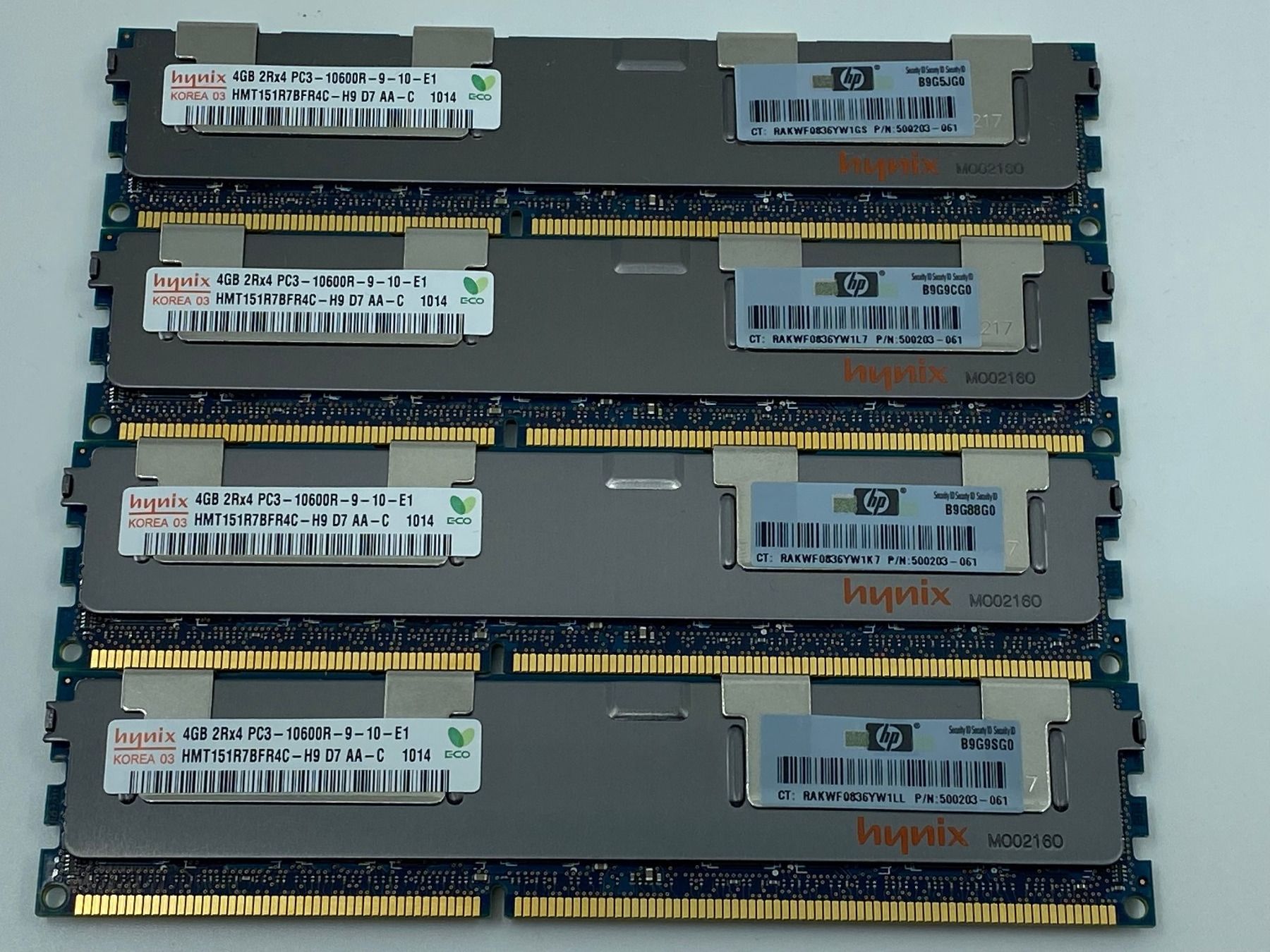 Hewlett Packard Memoria / RAM: HP 4GB 2Rx4 PC3-10600R-10-E1 – Usato da Langwiesen venduto da Restposten-24 1