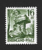 Französische Zone Rheinland Pfalz-Mi 6 **