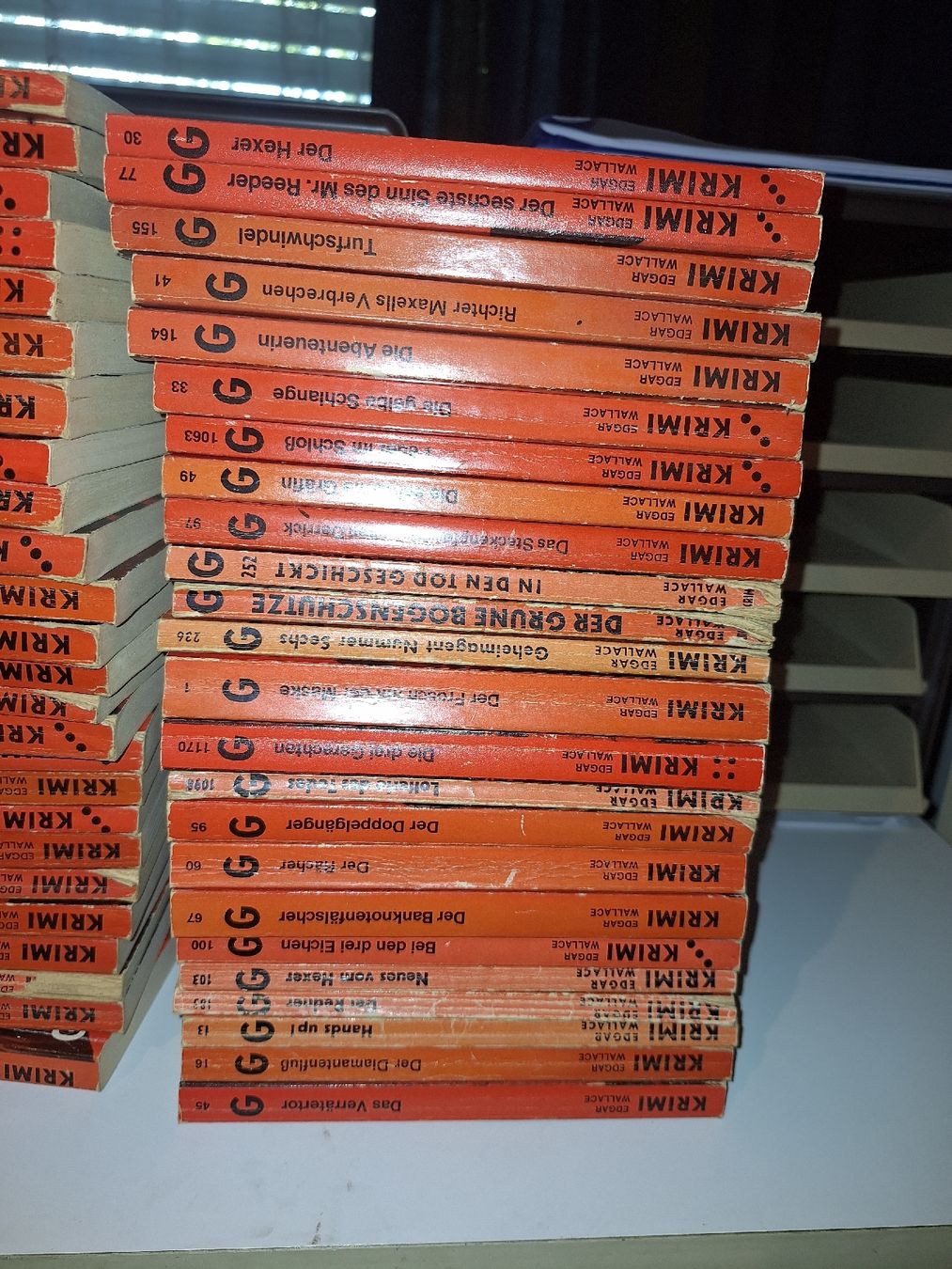 Libri: Edgar Wallace Goldmann Taschenbuch Krimi – Usato da Wanzwil venduto da chlinih93 3