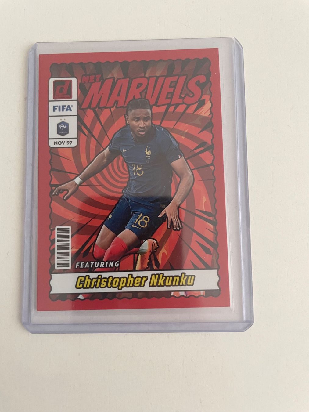 Topps Cartes à collectionner: Christopher Nkunku Panini Net Marvels Karte – D'occasion à Basel par 19dome87