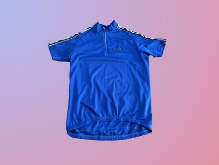 Coole, blaue Velo-Trikot von Desse - Top Zustand!