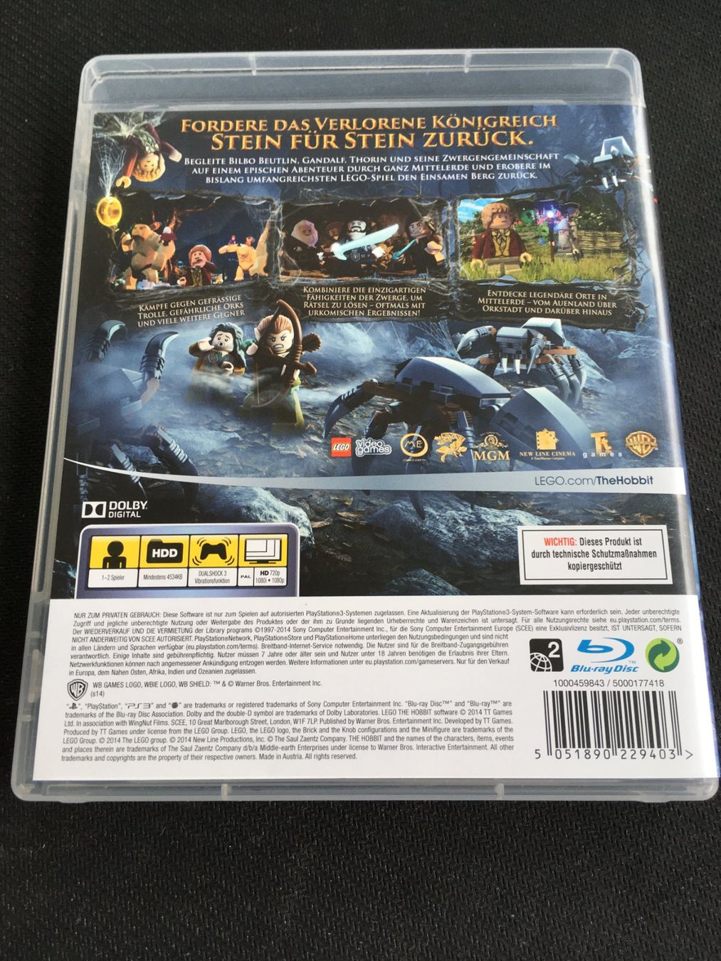 Sony Giochi: Lego Der Hobbit - PS3 / Playstation 3 – Usato da St.Gallen venduto da sjosjo 1