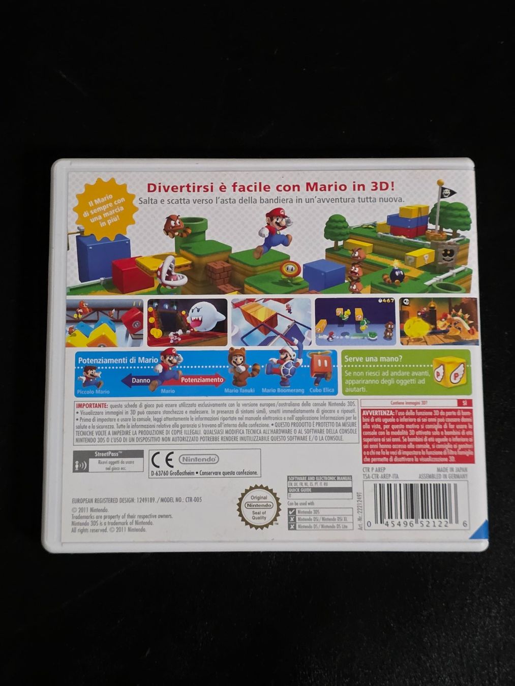 Spiele: SUPER MARIO 3D LAND | NINTENDO 3DS – Gebraucht aus Bellinzona von egemon 1