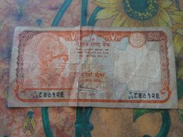 NEPAL  20  Rupees  Billet