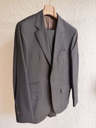 Brunello Cucinelli Herrenanzug Gr. 52 – Sakko & Hose – neuwe