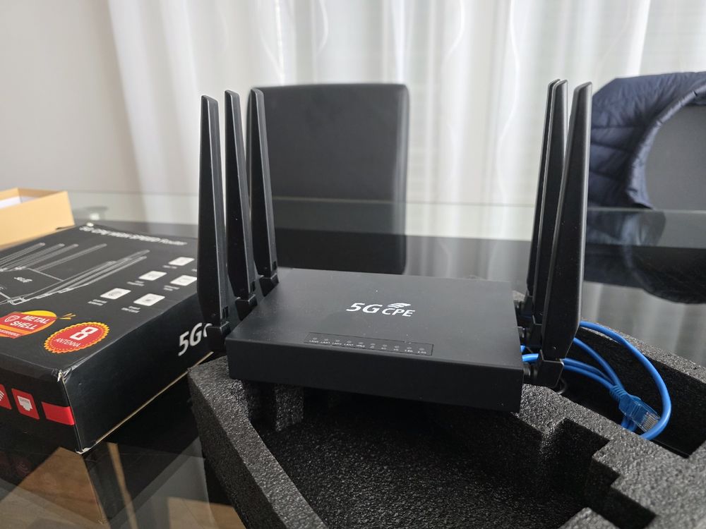 5G CPE High Speed Router, 8 Antennen, Dual Frequenz (Neu und ...