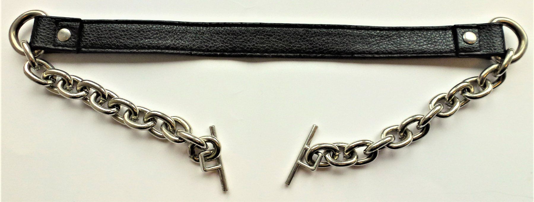 Nastri decorativi: Lederband mit Ketten Nr.1 – Usato da Murgenthal venduto da B.StM 2