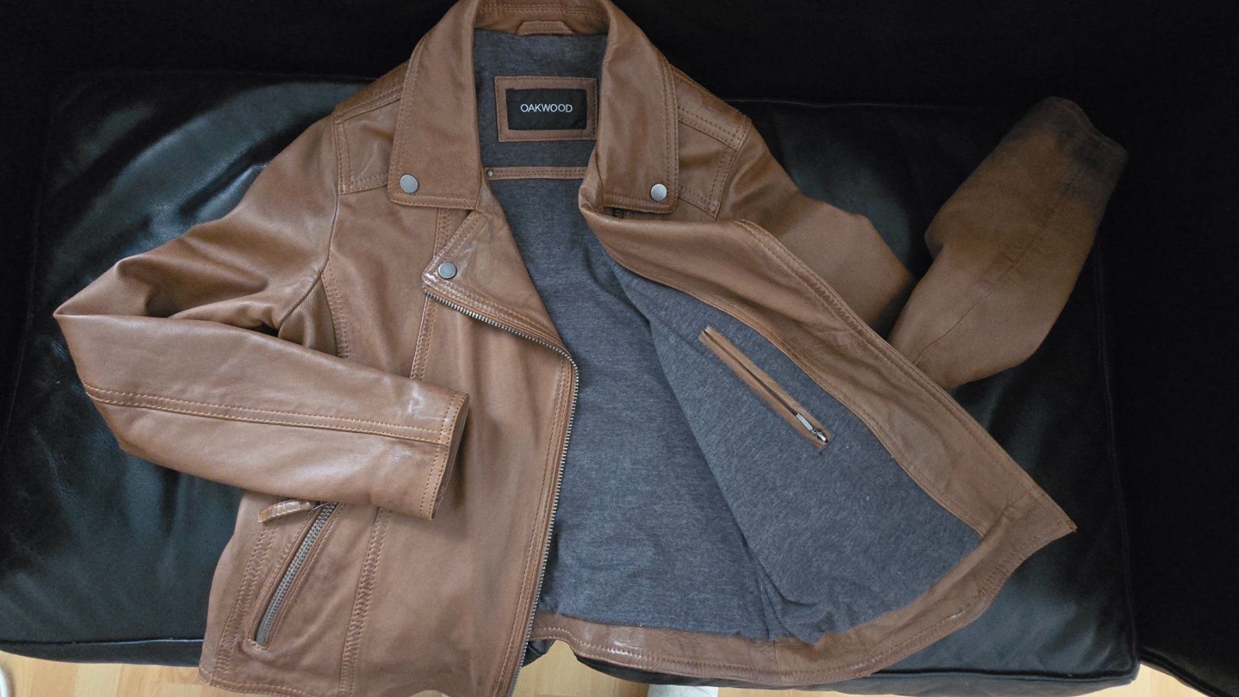 Jacken: Leder Jacke von Ockwood – Gebraucht aus Rapperswil sg von Eunmee.zimmermann 3