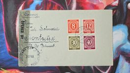 CL35 Enveloppe + Timbre Allemagne 1946