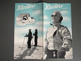 Prospekt Klosters Graubünden / Ski Skifahren