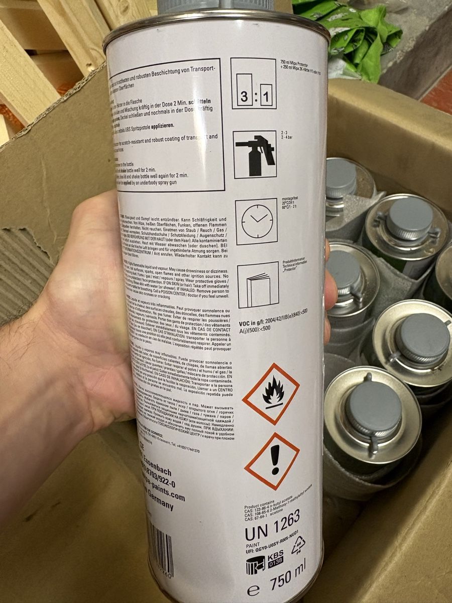 Colori: Mipa Protector 2K-PU Truck Bed Liner – Nuovo e nell'imballaggio originale da Winterthur venduto da FerriMora 2