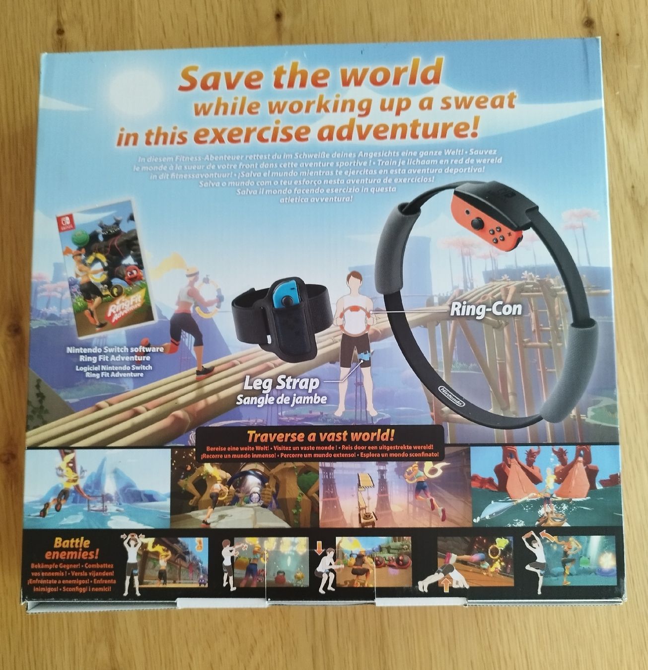 Nintendo Jeux: Nintendo Switch Ring Fit Adventure Set Ring-Con Leg-Strap – D'occasion à Walzenhausen par Mitch3r13 1