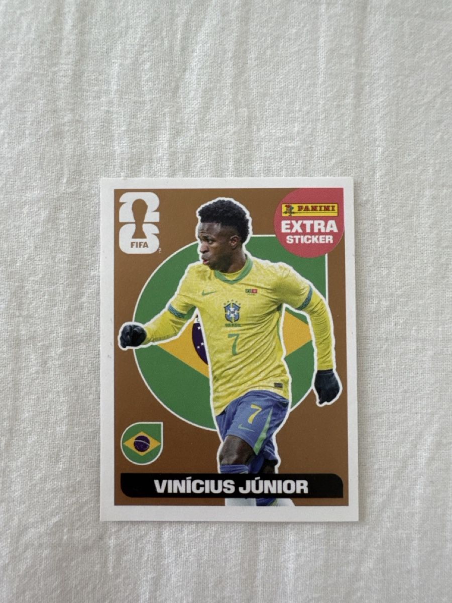 Panini Carte collezionabili: Panini EXTRA Sticker Vinicius Junior – Nuovo (secondo la descrizione) da Inwil venduto da SJTA