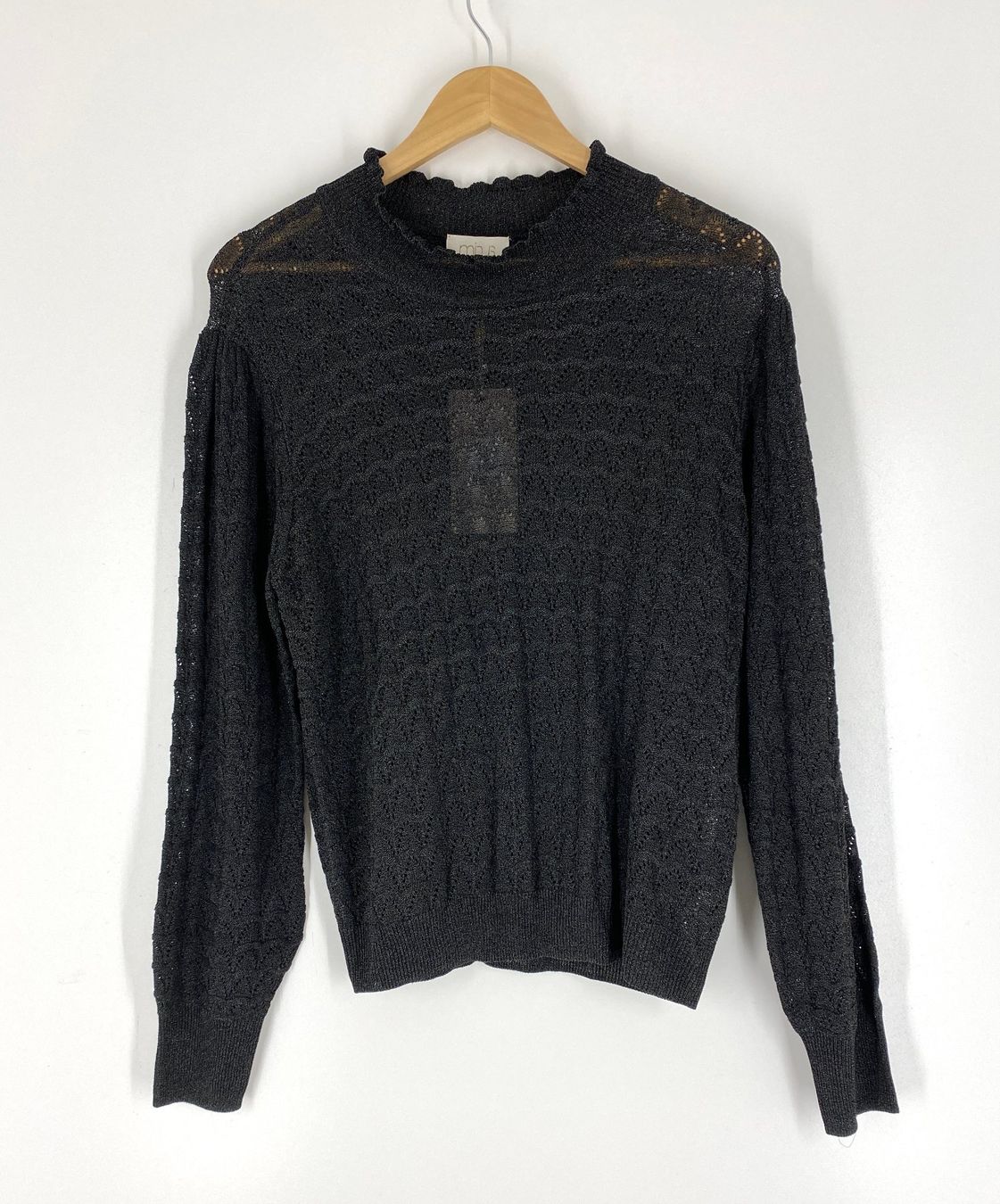Maglioni & Felpe: Feinstrickpullover mit Lochmuster, *Neu* – Nuovo (secondo la descrizione) da Mülligen venduto da Chleeblatt1941