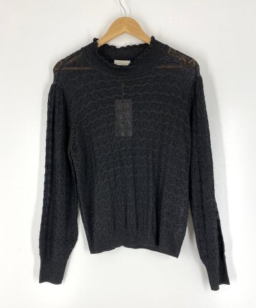 Feinstrickpullover mit Lochmuster, *Neu*