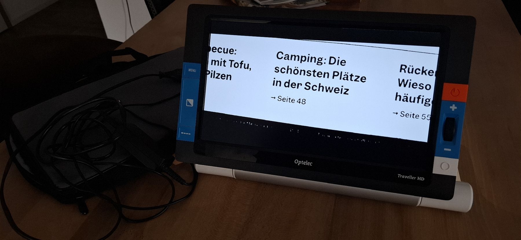 Optelec Altro per Ottica: Lesegerät Optelec Traveller HD – Usato da Oberkirch LU venduto da SteffiSidler81