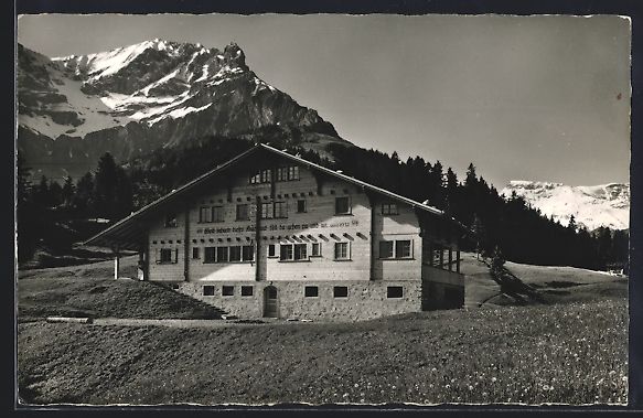 Ansichtskarten: Adelboden, Chalet International des Ecla – Gebraucht aus Berlin von bartko-reher