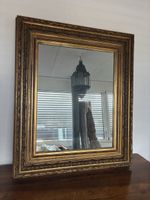 Spiegel golden mit Stuckrahmen antiker Stil