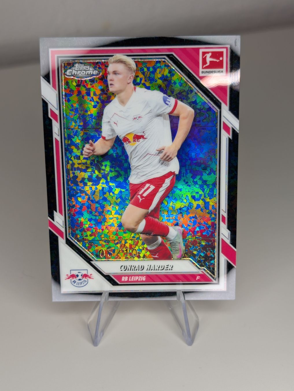 Topps Sammelbilder & Trading cards: Conrad Harder 06/10 RB Leipzig Topps Chrome BL – Neu (gemäss Beschreibung) aus Hunzenschwil von BRPCards