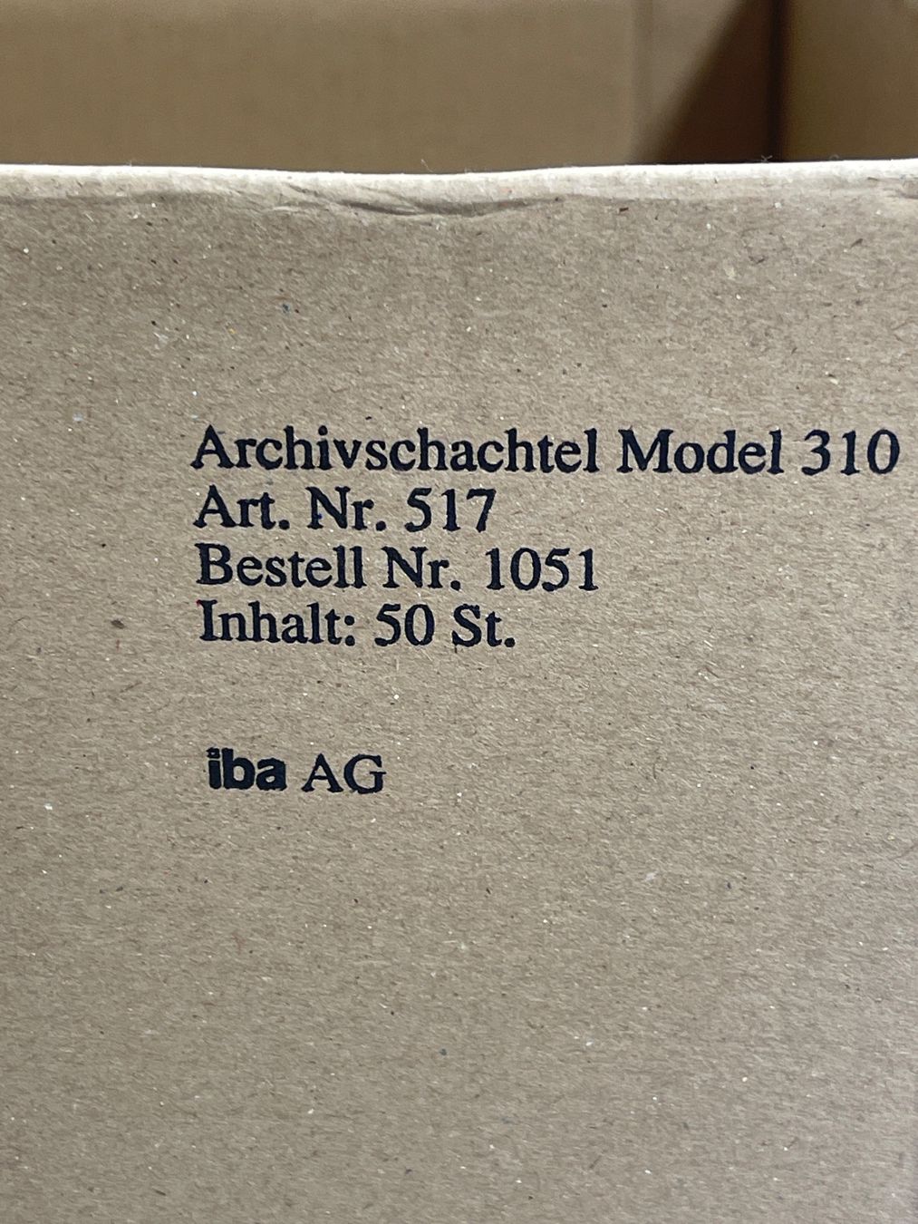 Ordner: 23 neue Archivschachteln aus Karton – Gebraucht aus Matzingen von carola71 2