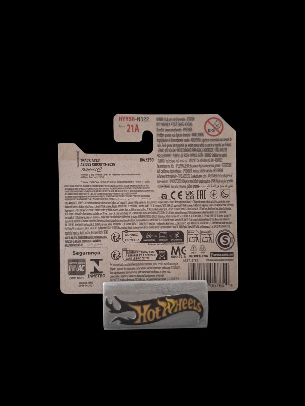 Hot Wheels Modellini d'auto: Hot Wheels Track Aces 2025 Formula E Gen3 4/5 S – Nuovo e nell'imballaggio originale da Adlikon venduto da Mmartin0 1