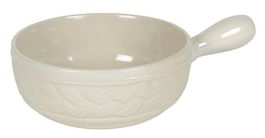 KALTENBACH Fondue Caquelon STRICK weiss