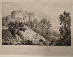 Stich Schloss/Burg Dorneck
