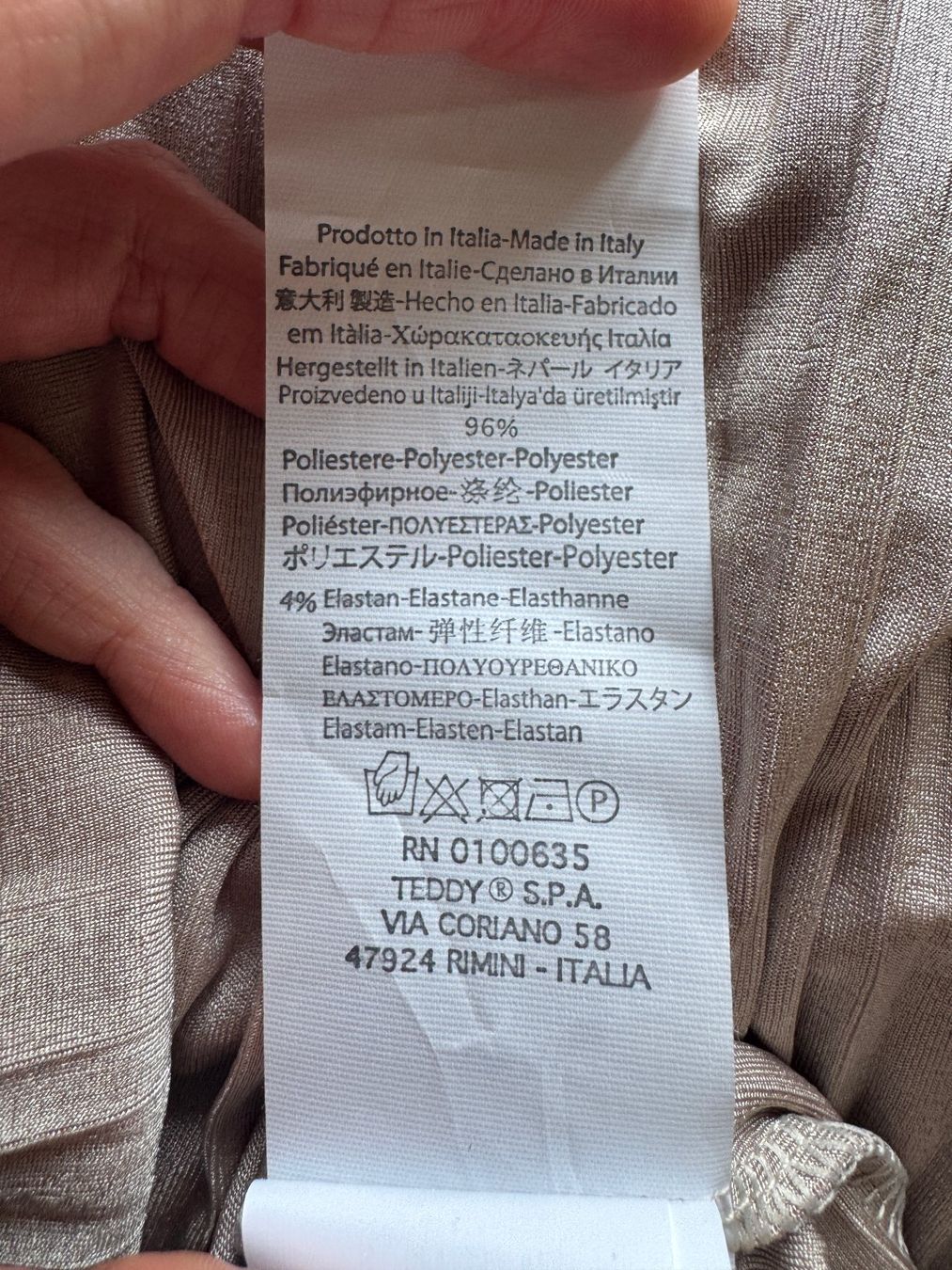 Vestiti: RINASCIMENTO Damen Kleid Grösse S metallic – Usato da Berg am Irchel venduto da Zweiti_Chance 5