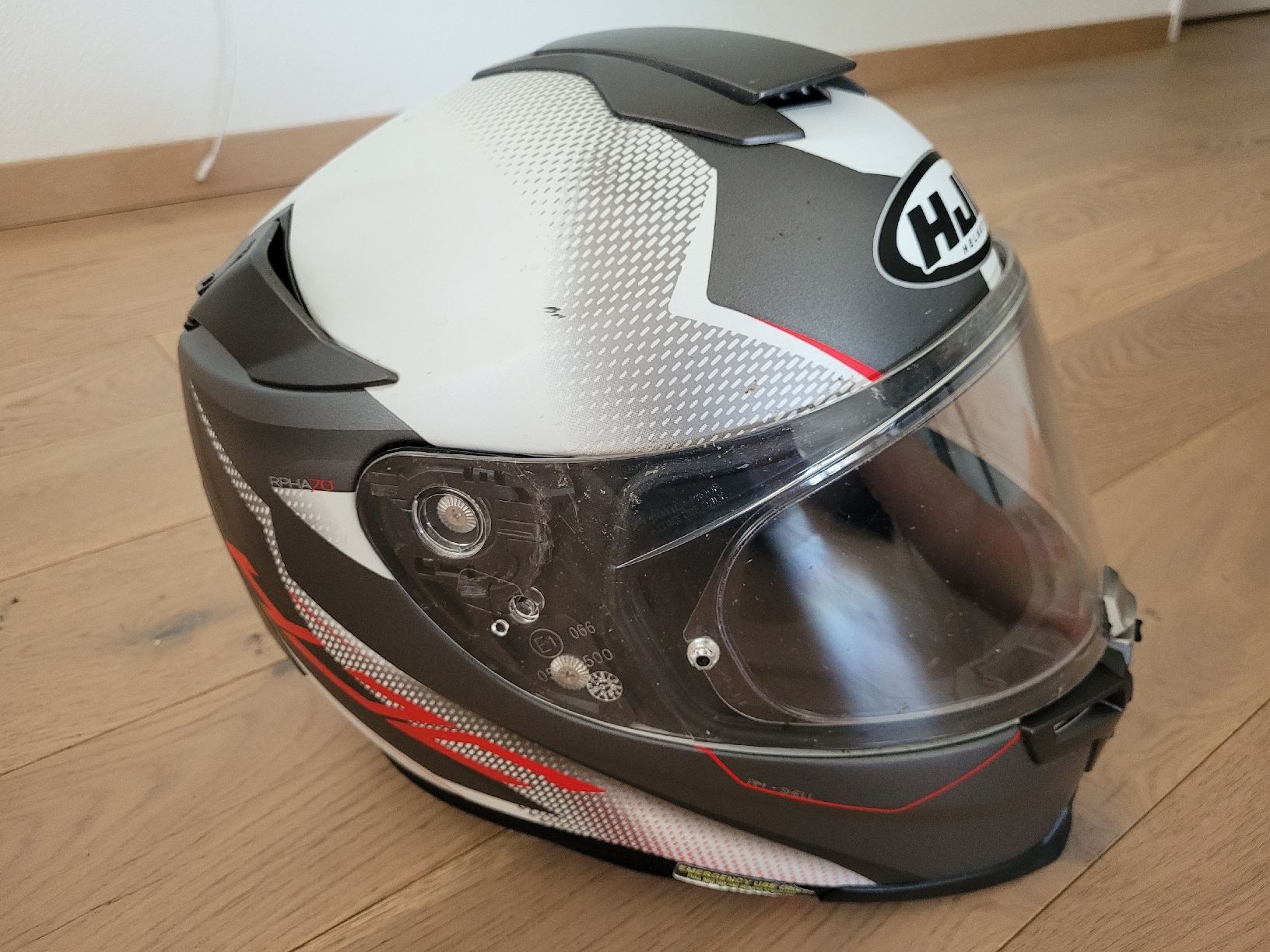 HJC Caschi & visiere: Motorradhelm HJC Grösse L, 58-59cm – Usato da Pfäffikon ZH venduto da MatthiasWilli