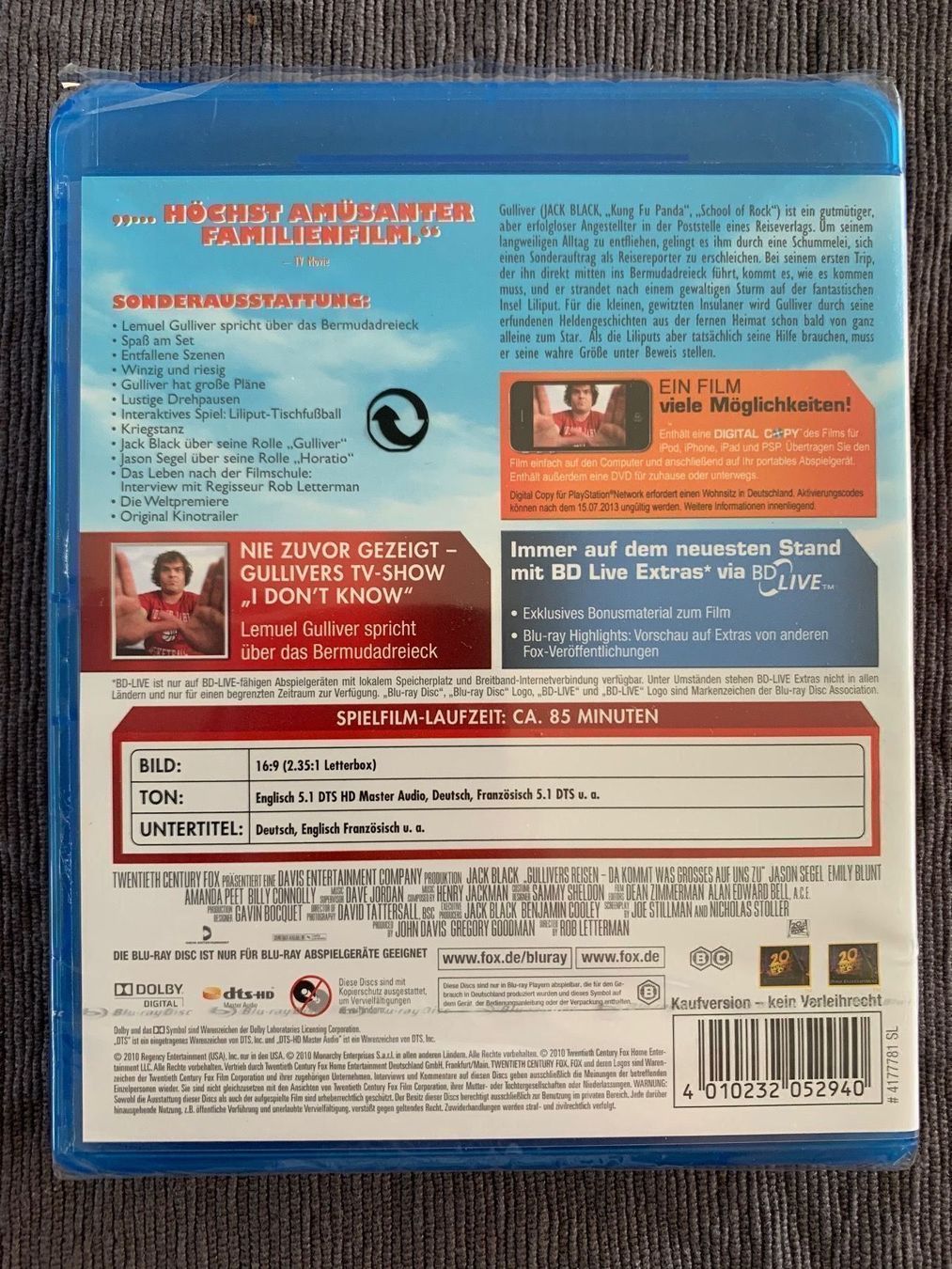Tutti i DVDs: Gullivers Reisen – Usato da Aarau venduto da usmichi 1