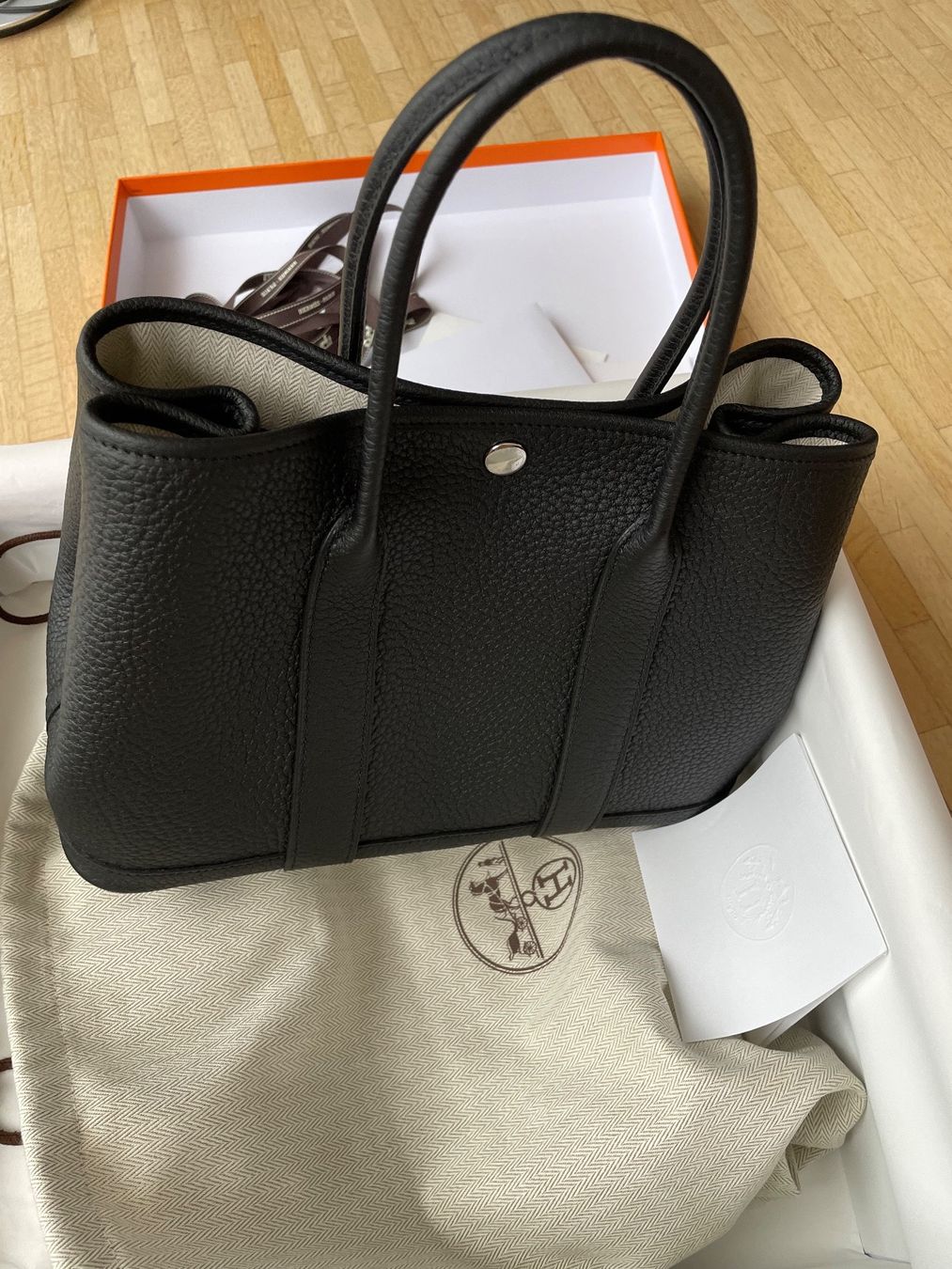 Hermès Borse da donna: Hermès Garden Party 30 – Nuovo e nell'imballaggio originale da Zürich venduto da HBe 1
