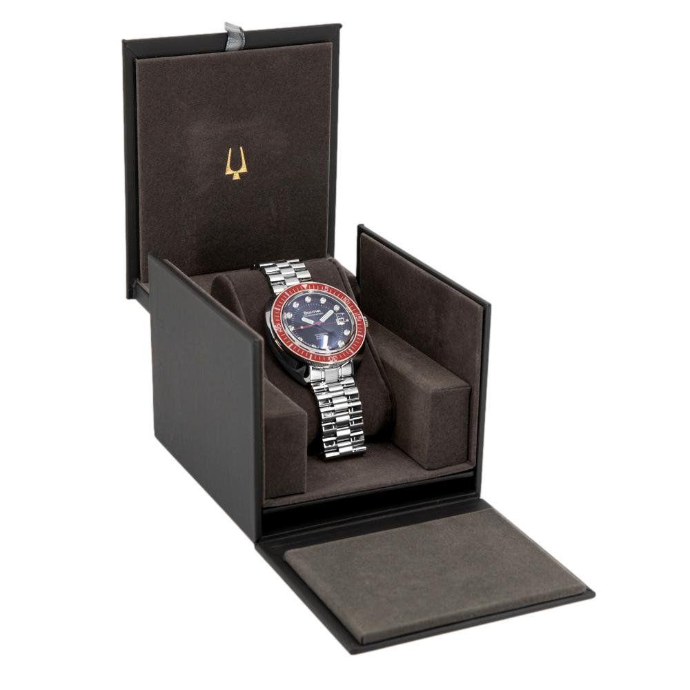 Bulova Orologi: Bulova Men's 96B343 Oceanographer Black Dial Automatic – Nuovo e nell'imballaggio originale da Schindellegi venduto da harveystore 7