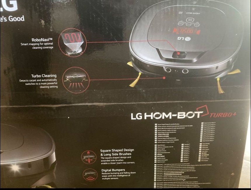 LG Staubsauger & Zubehör: LG Hom-Bot turbo+ Saugroboter – Gebraucht aus Zürich von  1