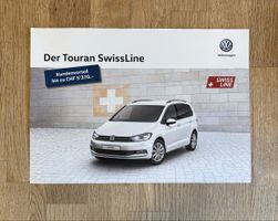 Volkswagen Touran SwissLine Prospekt - Sommerhit!
