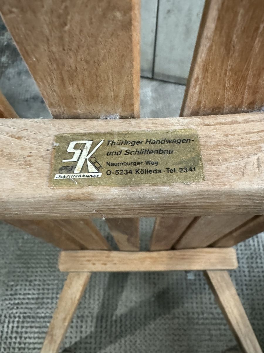 Sonstige: Schlitten aus Holz – Gebraucht aus Basel von luc_8rpv 4