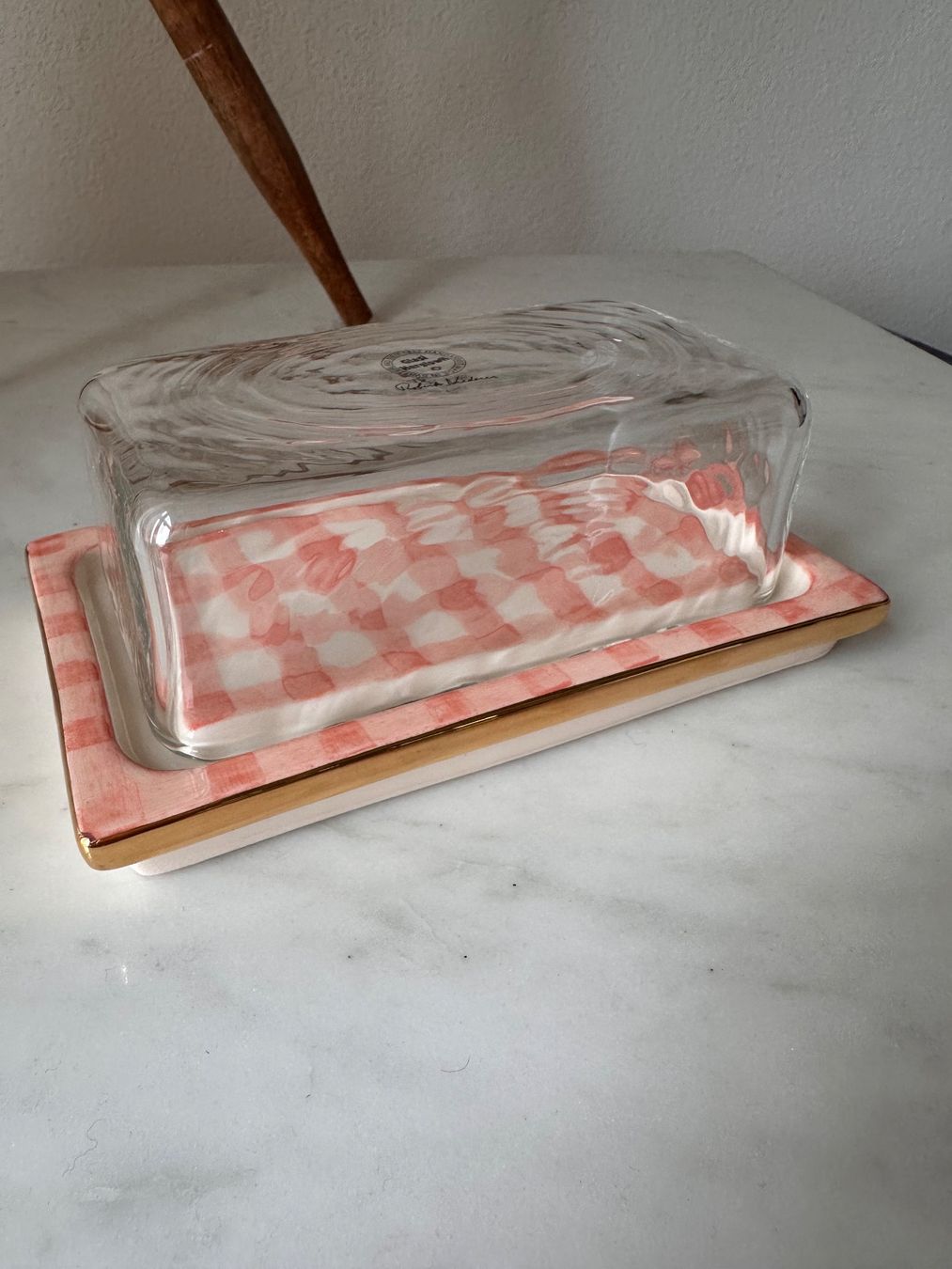 Sonstiges Geschirr: enSoie Butterdose Lily – Neu (gemäss Beschreibung) aus Illnau von Cnordsee 1