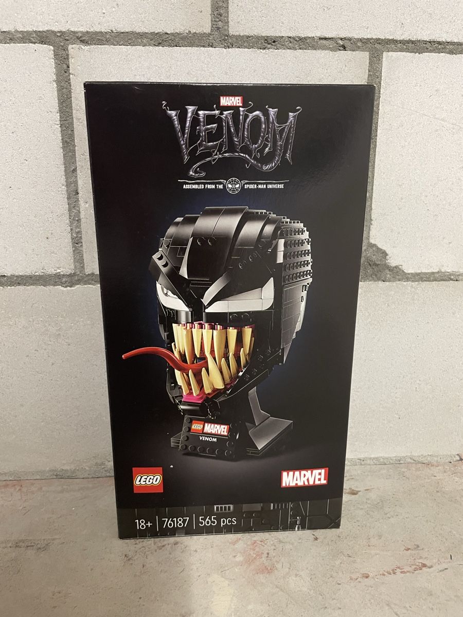 Lego Statuette: LEGO Marvel Venom-Kopf – Usato da Interlaken venduto da Jonsel