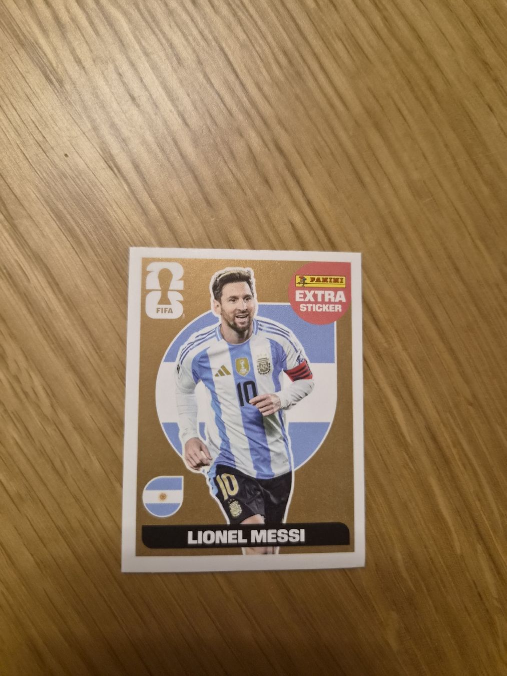 Panini Carte collezionabili: Panini Lionel Messi Extra Gold – Nuovo (secondo la descrizione) da Rue venduto da vin_cj76