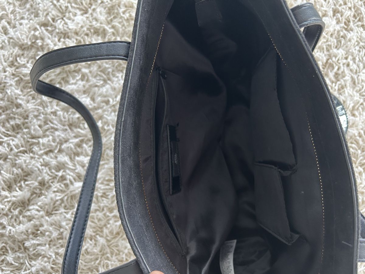 Borse da donna: Riverisland Handtasche schwarz samt – Usato da Merenschwand venduto da ___niggi___ 4