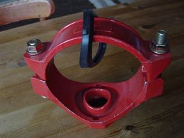 Anschlussteil 2 Zoll an 170mm D Rohr