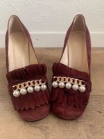 Brandneue Navyboot Leder Pumps, Gr.40, NP 199.-