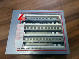 Lima Personen-/Steuerwagen Set DB 3-teilig "Silberlinge" H0
