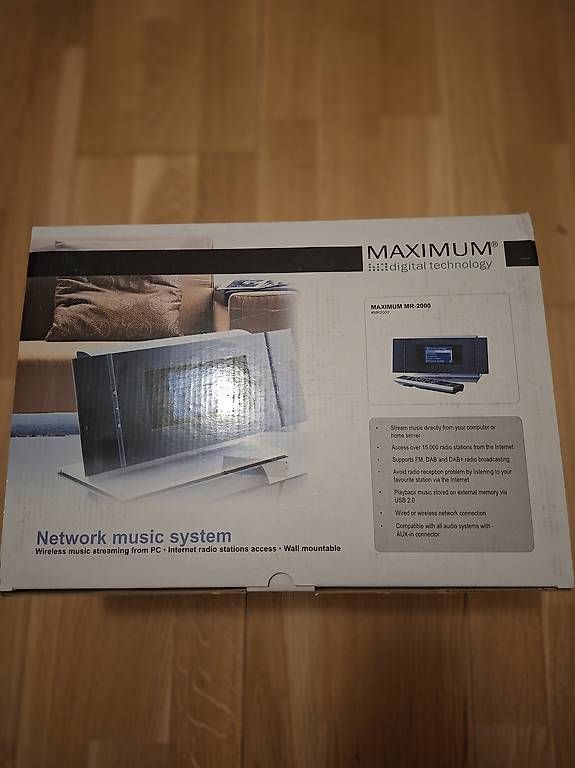 Lettore multimediale & Streamer: Maximum MR-2000 Netzwerk Player  Internetradio/DAB+ – Usato da Bern venduto da Skender98