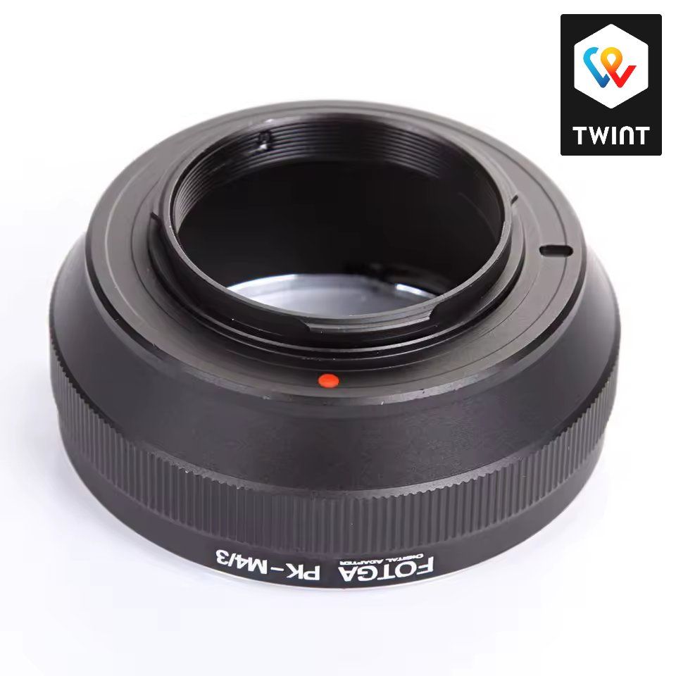 Adattatori foto: Adaptateur objectif Pentax PK vers adaptateur Micro 4/3. – Nuovo e nell'imballaggio originale da Saignelégier venduto da Photo-discount 3